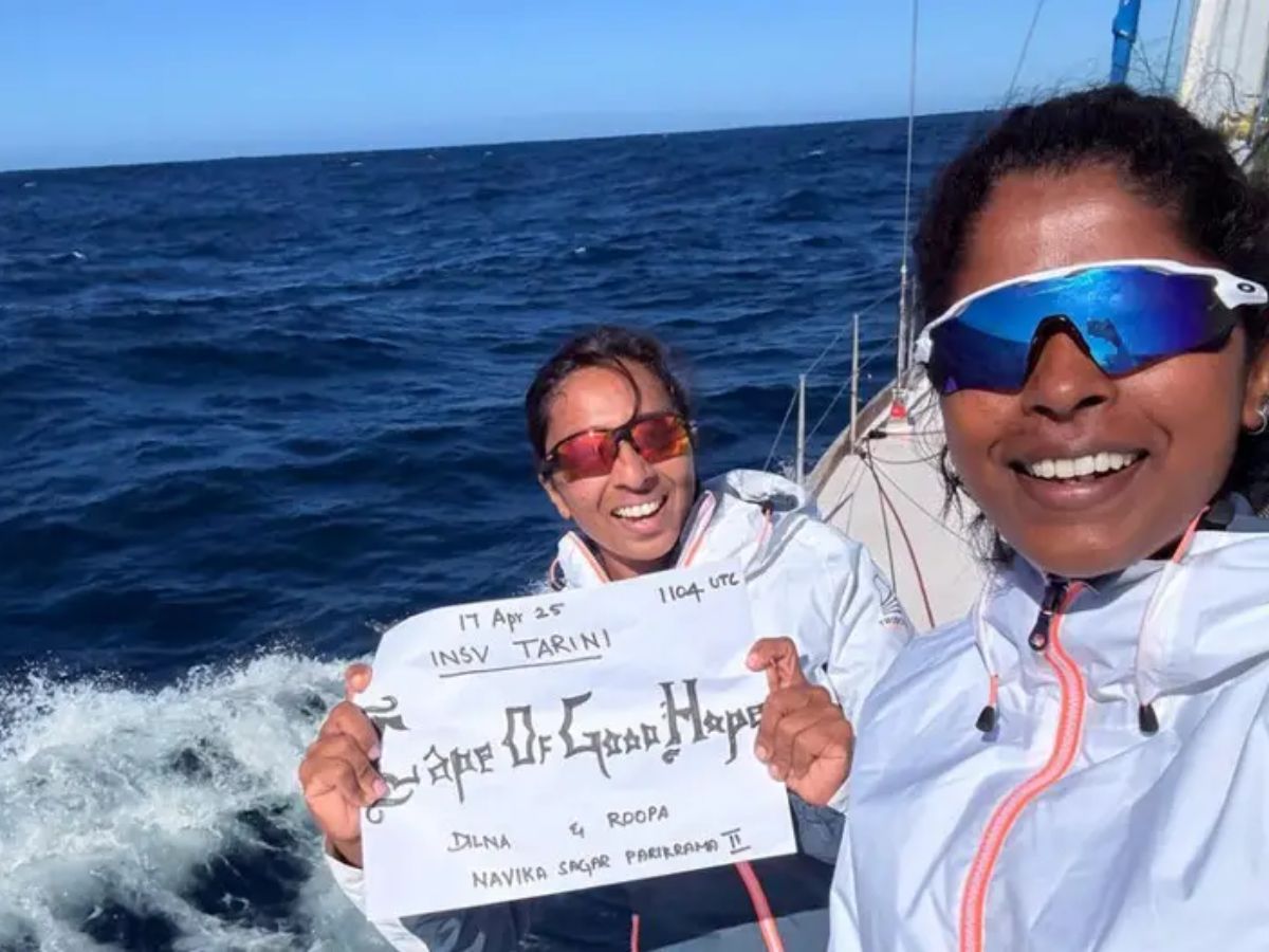 भारतीय नौसेना के लिए गौरवशाली पल, लेफ्टिनेंट कमांडर दिलना और रूपा ने पार 'केप ऑफ गुड होप', जानें- इसके मायने