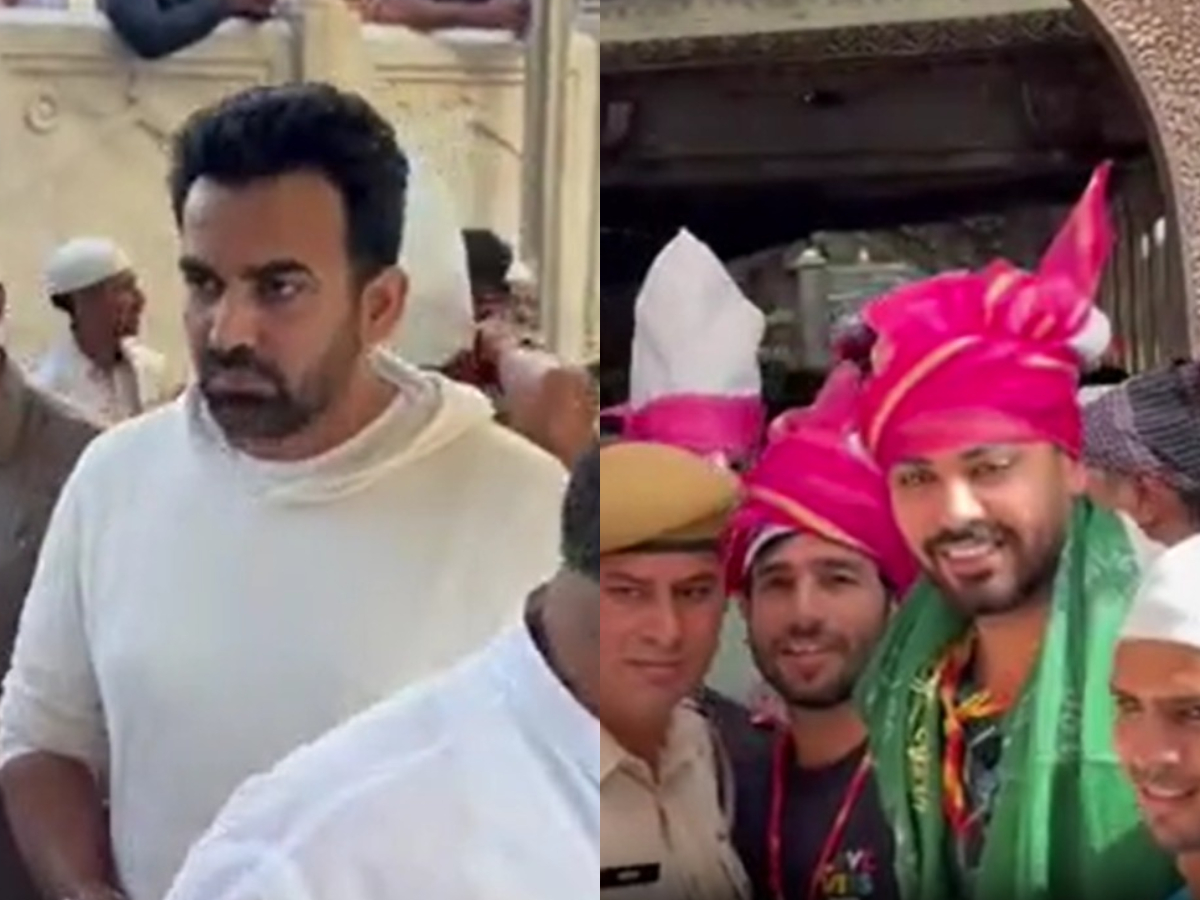 जहीर खान और आवेश खान ने लगाई हाजिरी जहीर खान और आवेश खान ने लगाई हाजिरी