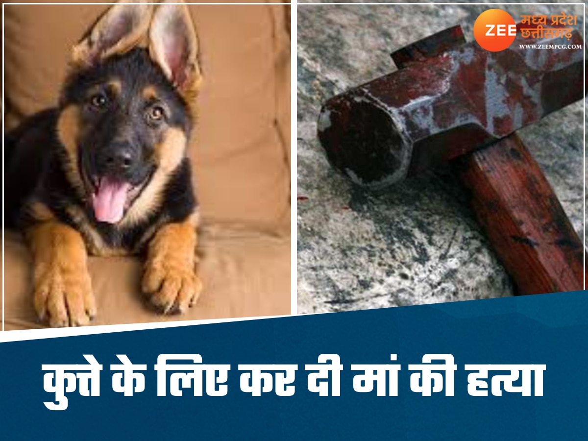 बेटे को मां-पत्नी से प्यारा था कुत्ता, जर्मन शेफर्ड के लिए मां को उतारा मौत के घाट, पत्नी को किया घायल