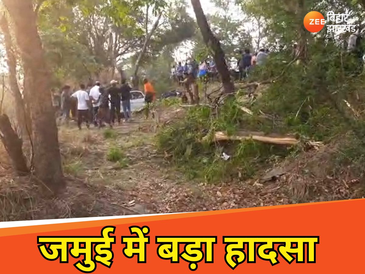 jamui road accident high speed car collided with a tree 3 died on spot ...