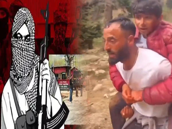 पहलगाम आतंकी हमला के बाद की तस्वीर