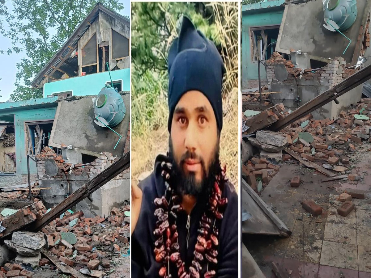 Pahalgam Attack के आतंकियों का घर तबाह; एक के चला बुलडोजर दूसरे का बम से उड़ाया Pahalgam Attack के आतंकियों का घर तबाह; एक के चला बुलडोजर दूसरे का बम से उड़ाया