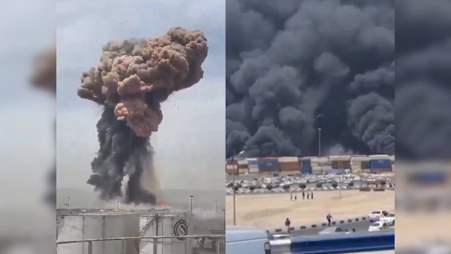 Iran: होर्मुज के नजदीकी बंदगाह पर विस्फोट से मची तबाही, ढह गई खड़ी इमारत, 406 घायल