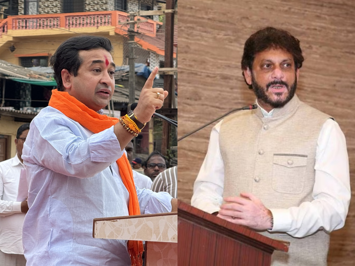 वारिस पठान का नितेश राणे पर पलटवार वारिस पठान का नितेश राणे पर पलटवार