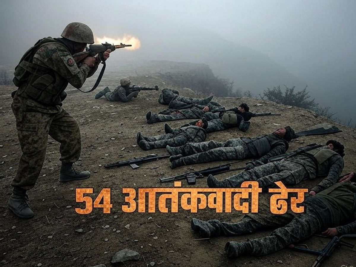 पाकिस्तान-अफगान सीमा पर बड़ा एनकाउंटर, सेना ने 54 आतंकियों को मार गिराया पाकिस्तान-अफगान सीमा पर बड़ा एनकाउंटर, सेना ने 54 आतंकियों को मार गिराया