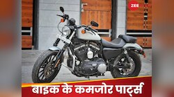 बाइक के इन पार्ट्स में नहीं होती कोई जान, जरा सी टक्कर में हो जाती है खराब! 