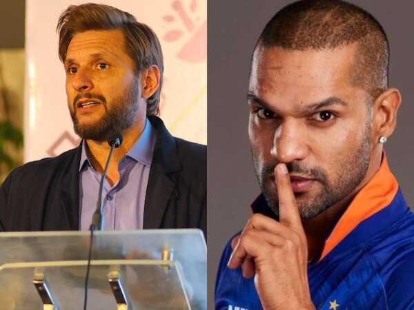 शिखर धवन ने आफरीदी को लगाई लताड़