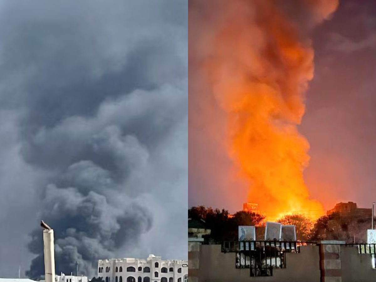 अमेरिका ने सना पर बरसाए बम- फाइल फोटो अमेरिका ने सना पर बरसाए बम- फाइल फोटो