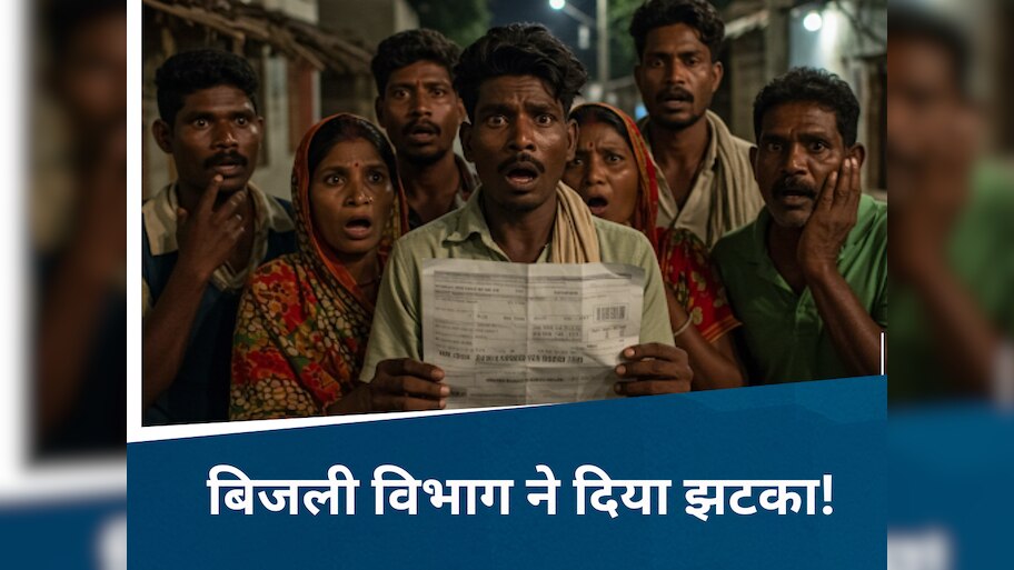 गरीबों को लगा बिजली का झटका! 4 साल बाद जागा विभाग, थमाया लाखों का बिल; दहशत में है ग्रामीण