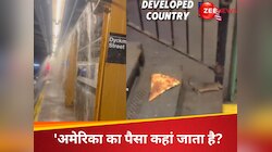 घूमते हुए चूहे, छत से टपकता पानी...न्यूयॉर्क सबवे का TikTok पर वीडियो वायरल