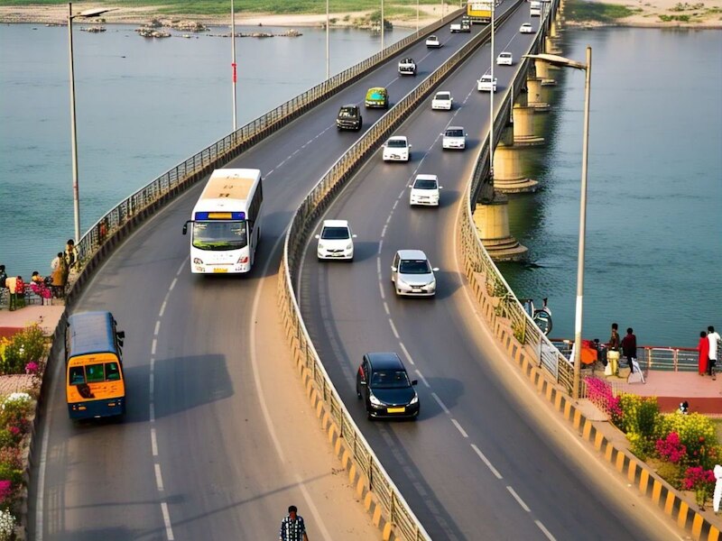 new 4 lane bridge to be built over ganga in prayagraj with rupees 850 ...