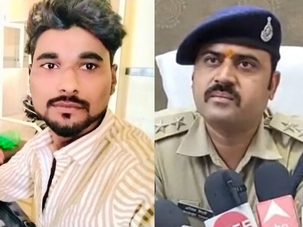 दमोह सीएसपी अभिषेक तिवारी और आरोपी युवक
