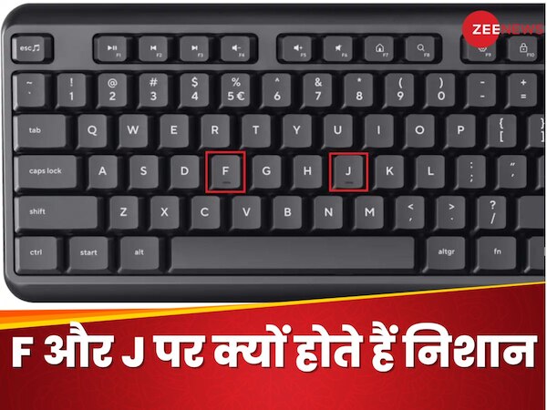 Why are there these lines on the F and J buttons in your computers ...