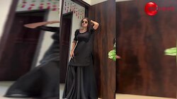 Sapna Choudhary के 'पानी छलके' गाने पर हरियाणवी छोरी ने किया धमाकेदार डांस, ठुमके देख दिल हार जाएंगे आप