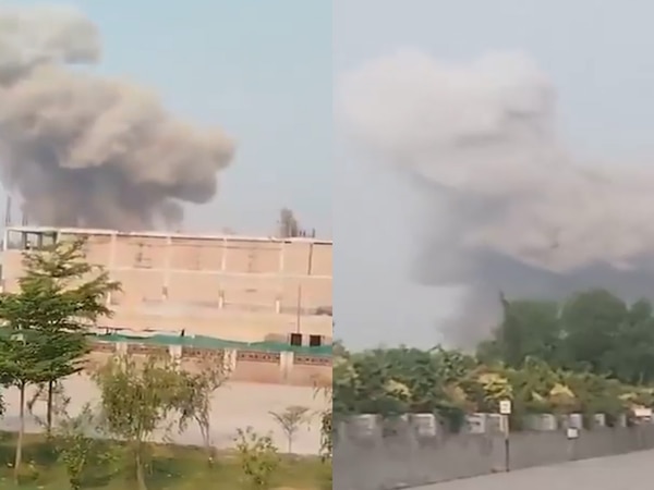 Lahore Blast: पाकिस्तान के लाहौर में धमाका, धुएं से ढका आसमान; वीडियो