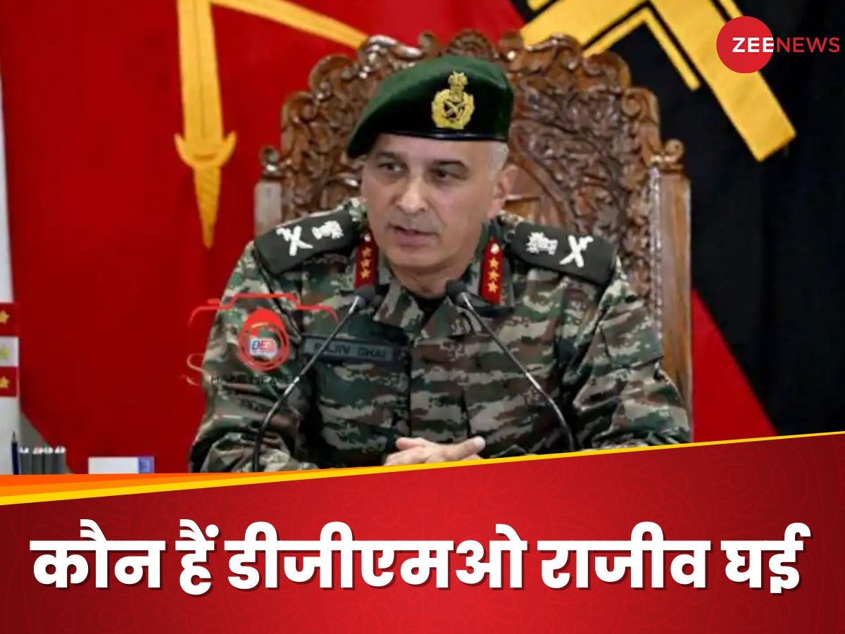 DGMO Lieutenant General Rajeev Ghai 