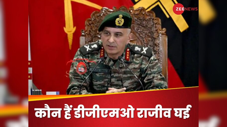 Who is Lieutenant General Rajiv Ghai DG of Indian Military Operations ...