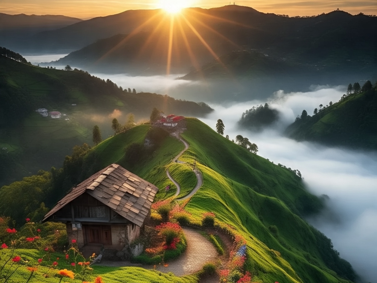 Manipur Beautiful House Best and beautiful hill stations to visit in Manipur in summers and ...