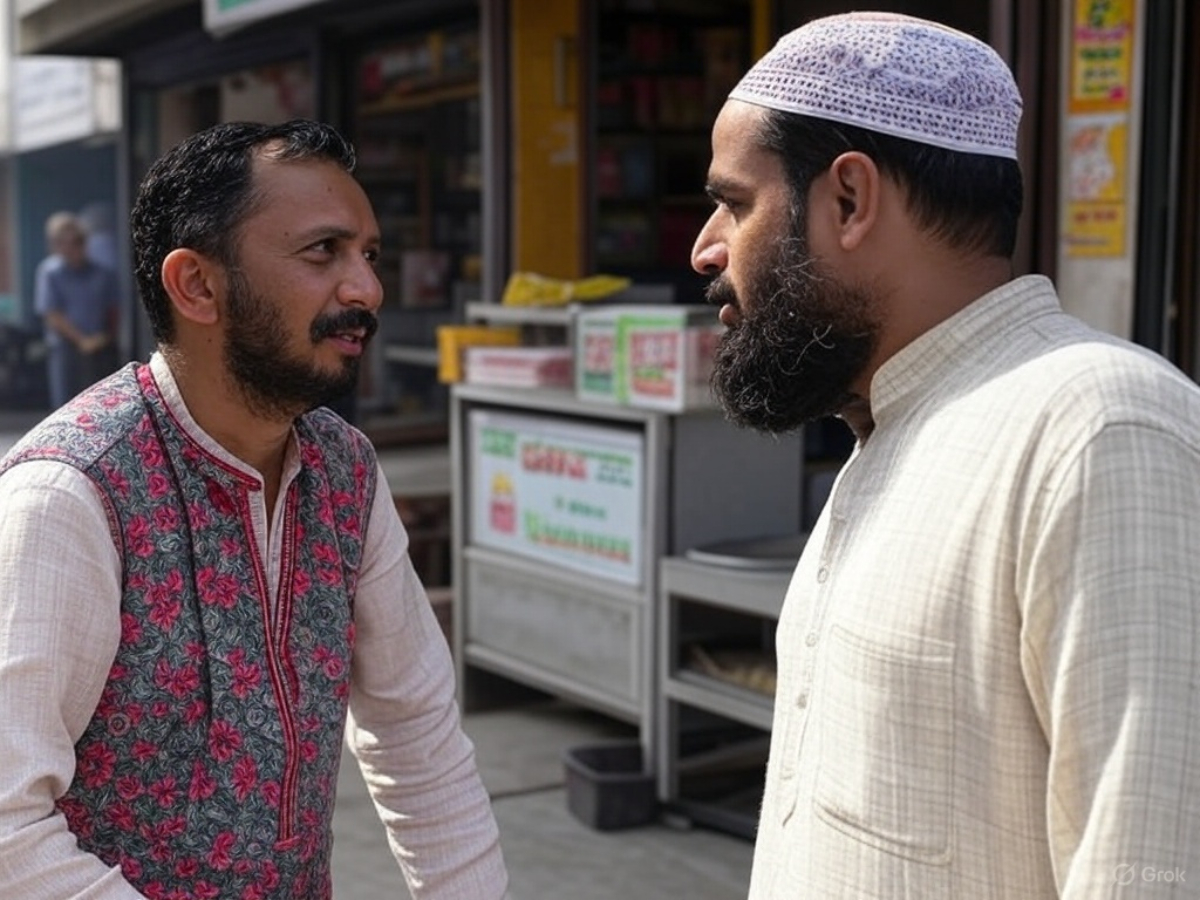 मुसलमानों की दुकानों में धर्म की तलाशी; भगवान नहीं, अल्लाह के नाम पर कारोबार करने की चेतावनी मुसलमानों की दुकानों में धर्म की तलाशी; भगवान नहीं, अल्लाह के नाम पर कारोबार करने की चेतावनी