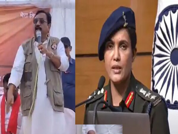 BJP के मंत्री का Colonel Sofia पर विवादास्पद बयान, लोग ले रहे आड़े हाथों
