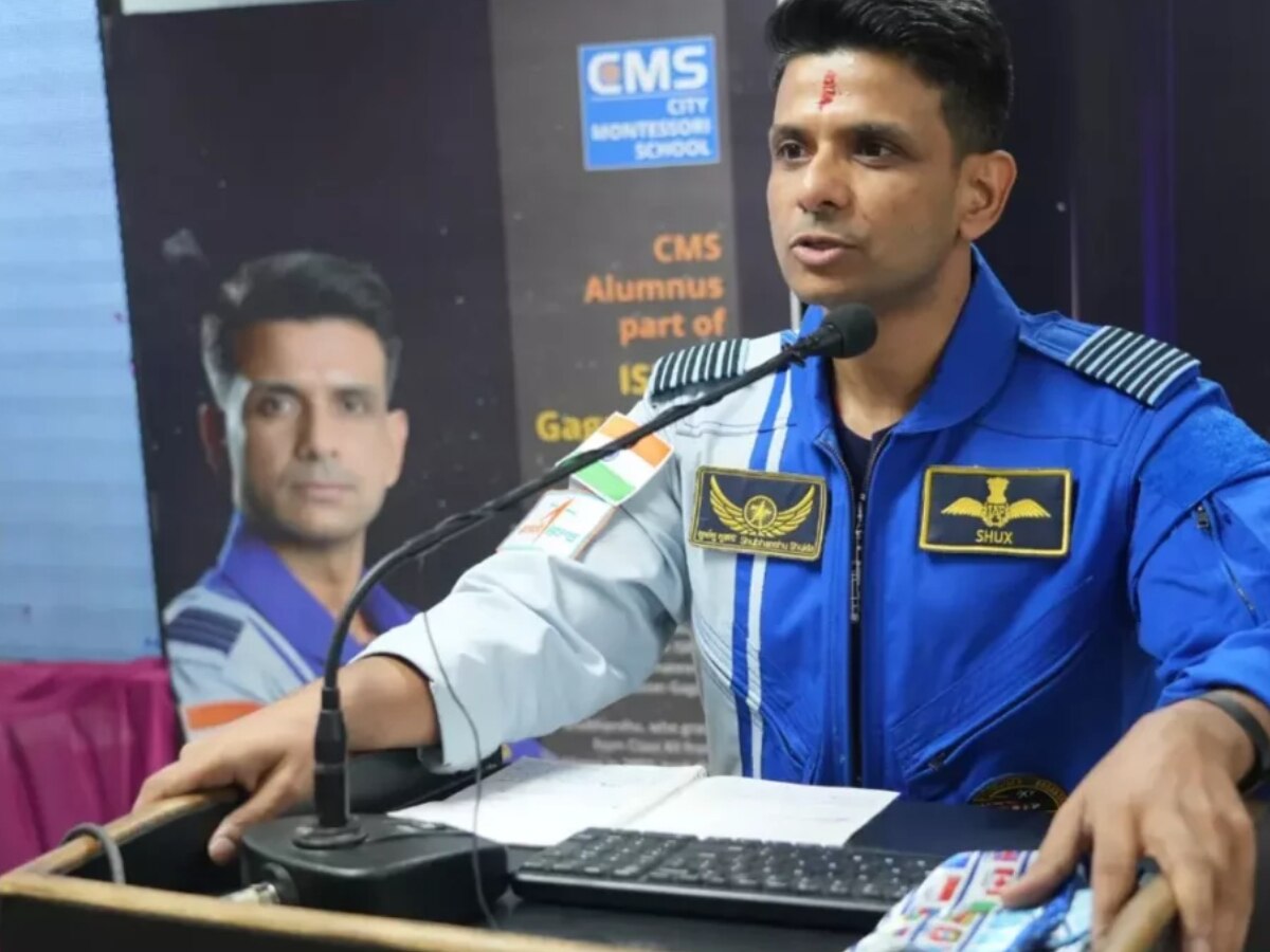 Indian astronaut and Group Captain Shubhanshu Shukla