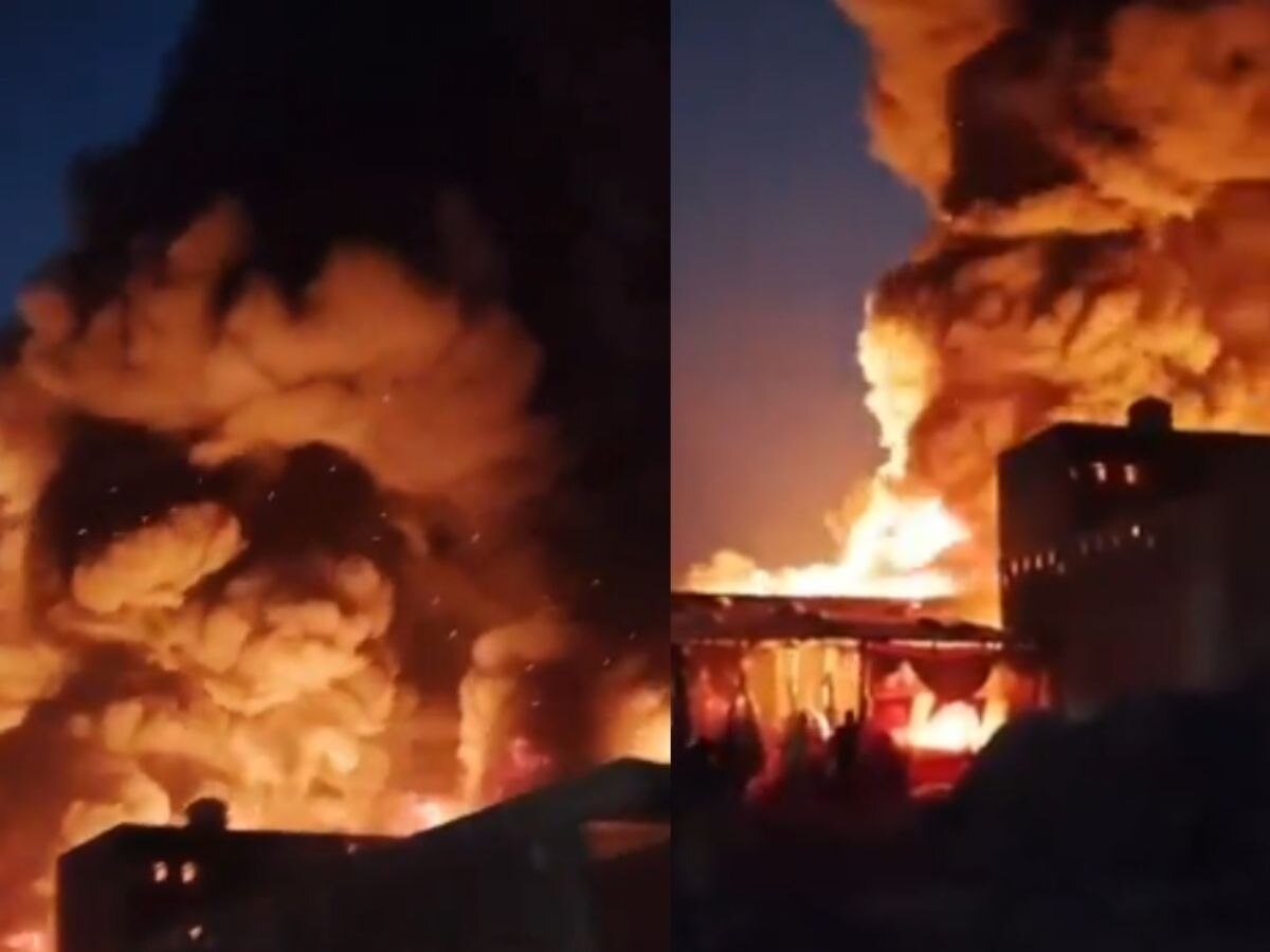 Fire Broke Out in Moradabad