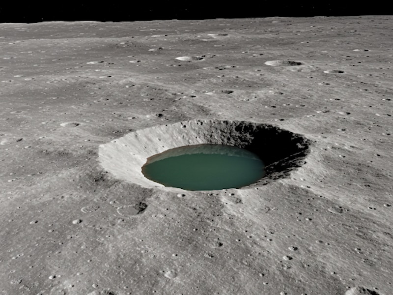 NASA research reveals about water discover on moon where it came from ...