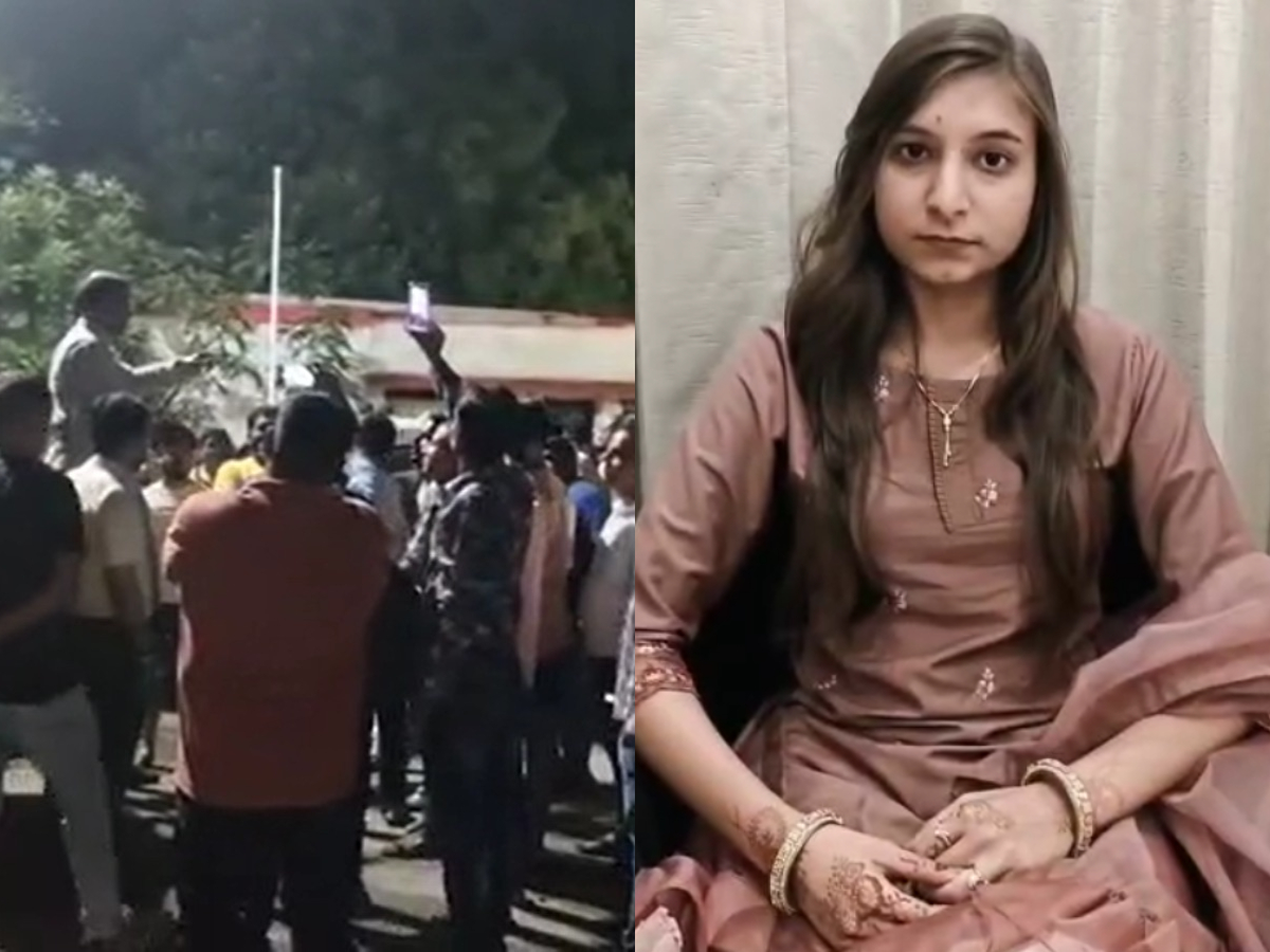 लड़की विडियो जारी कर बोली- मैं मर्ज़ी से गई; धर्म रक्षक बोले- नहीं, तुम्हारे साथ लव जिहाद हुआ है! लड़की विडियो जारी कर बोली- मैं मर्ज़ी से गई; धर्म रक्षक बोले- नहीं, तुम्हारे साथ लव जिहाद हुआ है!