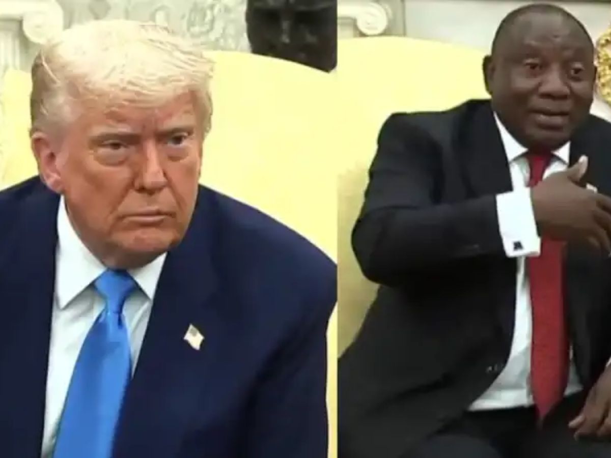 Trump-Siril Fight: ୟୁକ୍ରେନ ପରେ ଏହି ଦେଶର ରାଷ୍ଟ୍ରପତିଙ୍କ ସହିତ ଡୋନାଲ୍ଡ ଟ୍ରମ୍ପଙ୍କ ଯୁକ୍ତିତର୍କ, ଭାଇରାଲ ହେଲା ଭିଡିଓ Trump-Siril Fight: ୟୁକ୍ରେନ ପରେ ଏହି ଦେଶର ରାଷ୍ଟ୍ରପତିଙ୍କ ସହିତ ଡୋନାଲ୍ଡ ଟ୍ରମ୍ପଙ୍କ ଯୁକ୍ତିତର୍କ, ଭାଇରାଲ ହେଲା ଭିଡିଓ