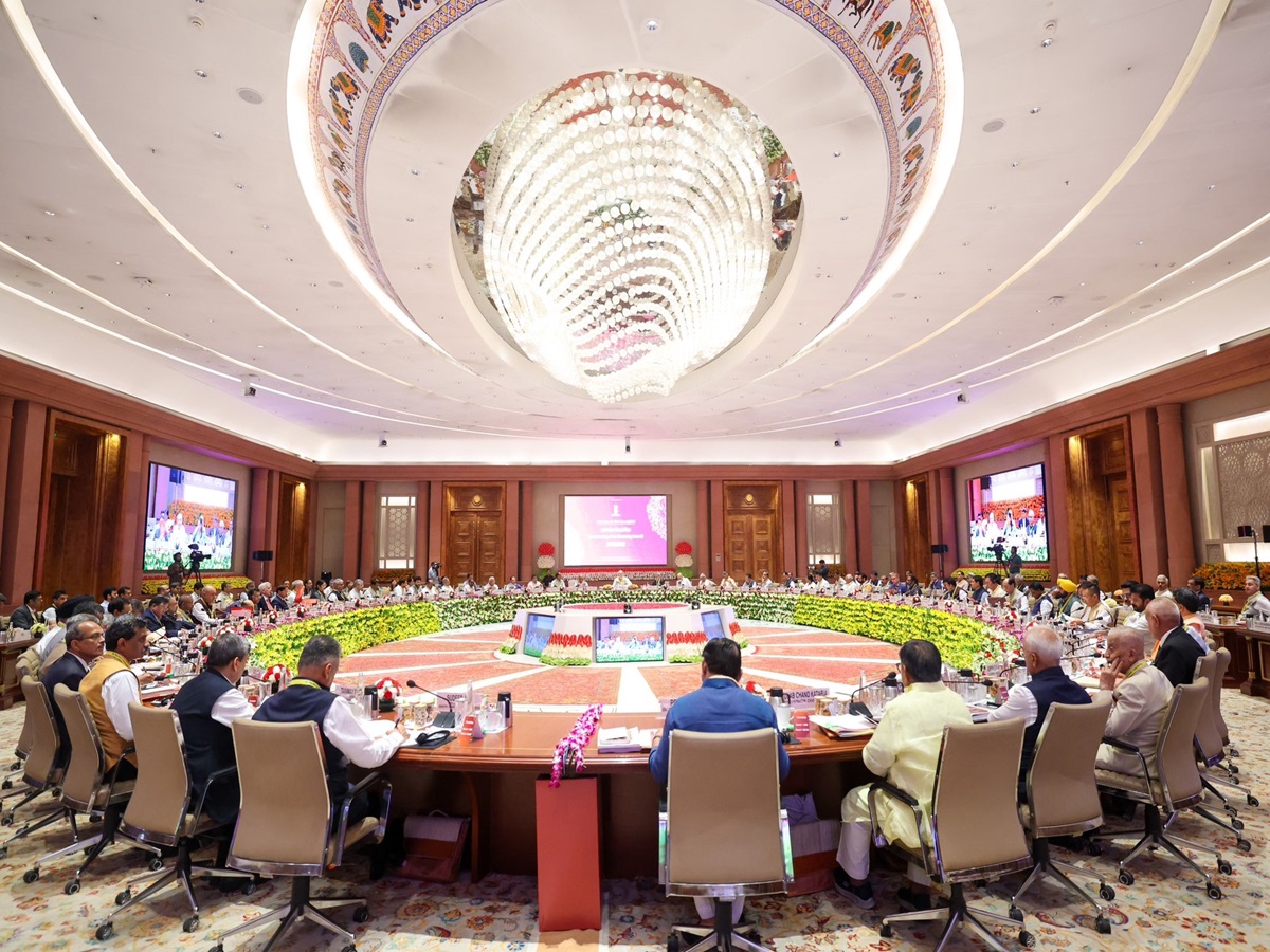 ନୀତି ଆୟୋଗ ବୈଠକରେ'ବିକଶିତ ଭାରତ @୨୦୪୭' ପାଇଁ ସ୍ଥିର ହେଲା ରୋଡମ୍ୟାପ୍ ନୀତି ଆୟୋଗ ବୈଠକରେ'ବିକଶିତ ଭାରତ @୨୦୪୭' ପାଇଁ ସ୍ଥିର ହେଲା ରୋଡମ୍ୟାପ୍