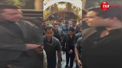 फुल टाइट सिक्योरिटी के साथ दोस्त के रिसेप्शन में पहुंचे बॉलीवुड के भाईजान Salman Khan, वीडियो वायरल