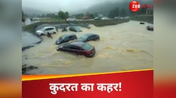 कुदरत का कहर! कुल्लू में बाढ़ ने मचाई तबाही, 20 से ज्यादा गाड़ियां पानी में बहीं