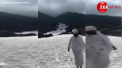 ये तो शरीर है....माइनस डिग्री में हिमालय पर्वत से नंगे पांव उतरते दिखा साधु, पूछने पर जो कहा; सुन हिल गए लोग