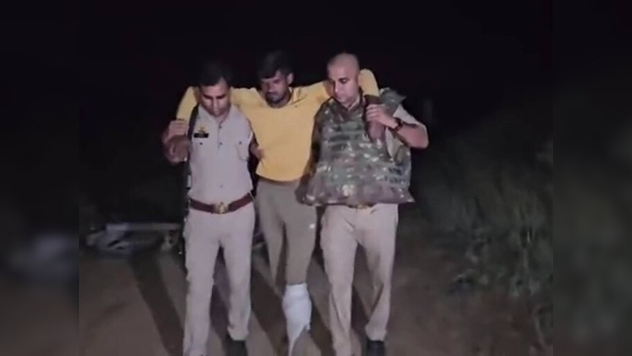 अमरोहा में पुलिस और गो तस्करों के बीच मुठभेड़, हिस्ट्रीशीटर कासिम गिरफ्तार