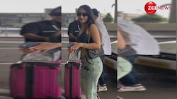 डेनिम आउटफिट में एयरपोर्ट स्पॉट हुईं Dhanashree Verma, फ्रेंड को दिया गुडबाय हग, वीडियो वायरल