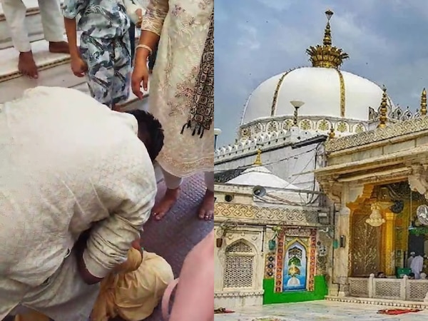 सीढ़ियों से फिसल महिला जायरीन घायल