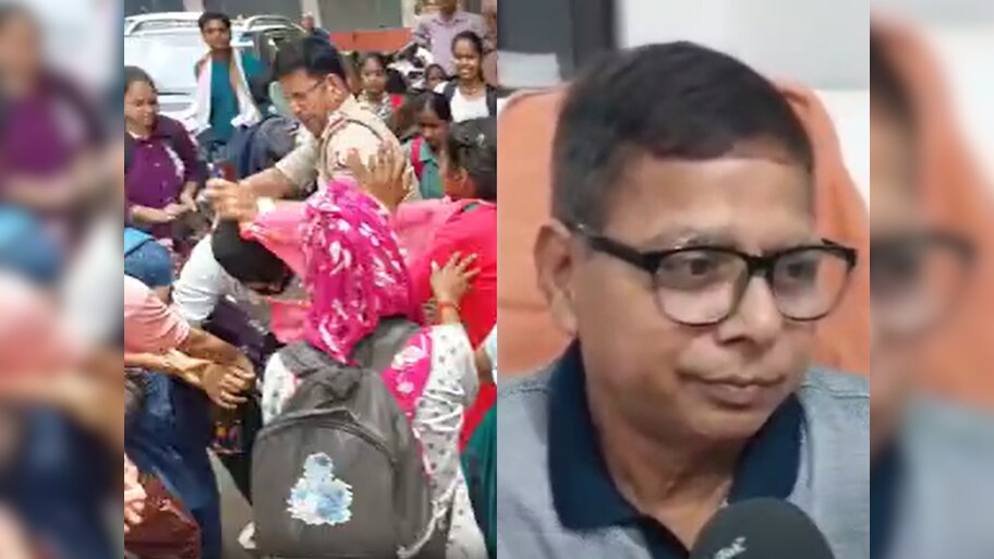 मुस्लिम प्रोफेसर की कॉलेज कैंपस में Mob Lynching की कोशिश; स्टूडेंट्स ने लगाए BMK के नारे! 