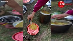 शख्स ने कूकर भरकर बनाई पानी वाली मैगी, फिर सर्विंग लिए बनाया ऐसा चम्मच, वीडियो देख माथा घूम जाएगा