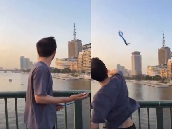 फिलिस्तीन की एक खून बूंद से कीमती नहीं है, तुर्की के खिलाड़ी ने नदी में फेका मेडल