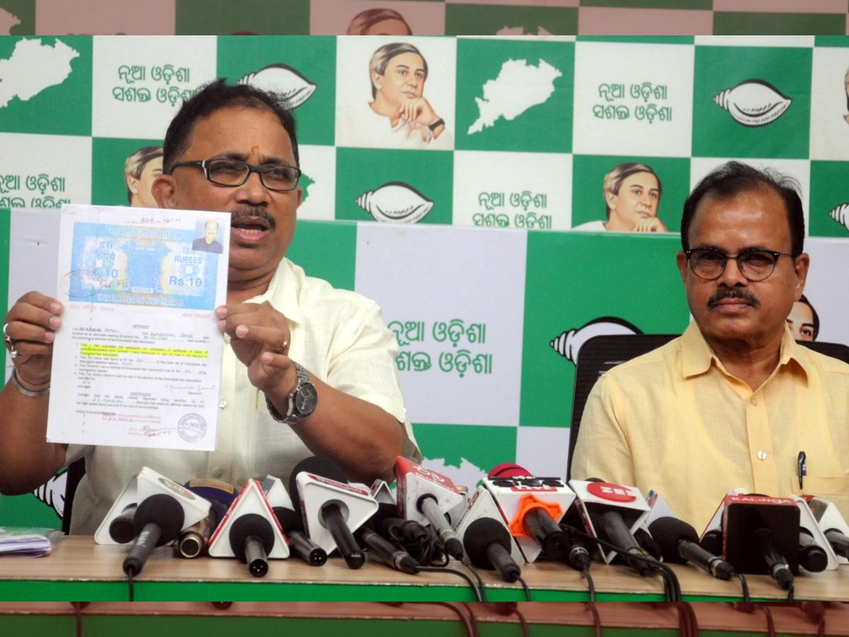 BJD targets BJP Leader Manmohan Samal