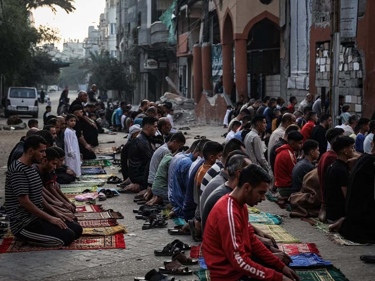 Eid Ul Azaha of Gazans manifested in hunger helplessness and the shadow ...