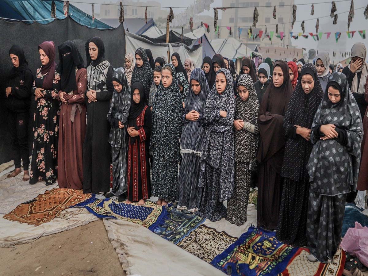 Eid Ul Azaha of Gazans manifested in hunger helplessness and the shadow ...