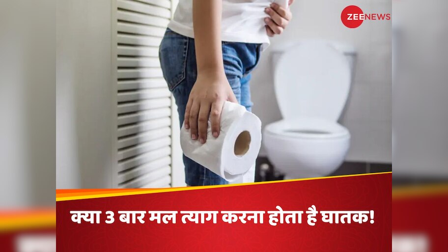 is 3 time to poop a day can good for bowel movements | क्या 3 बार मल ...