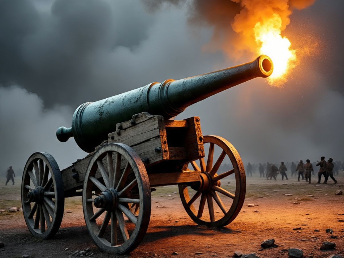 भारत में पहली बार इस बादशाह ने किया तोप का इस्तेमाल, युद्ध भूमि में बारूद से मच गया था हाहाकार!