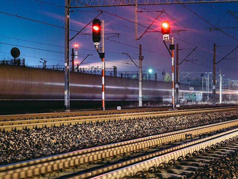 Meaning of red yellow and green lights in singal for train railway ...