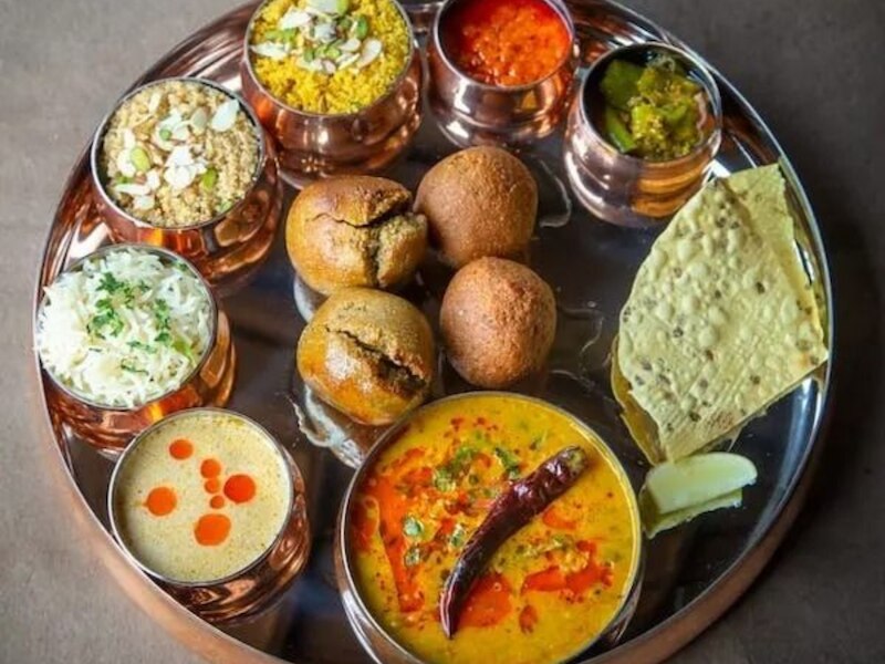 famous rajasthani dishes must try dishes of rajasthan dal baati churma ...