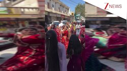राजस्थानी बींदणी ने 'घूमर' गाने पर किया ऐसा मनमोहक सा डांस, Deepika Padukone को भूल जाएंगे आप; जमकर हुआ VIRAL