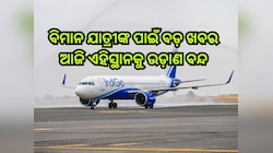 Flight Service: ଯାତ୍ରୀଙ୍କ ପାଇଁ ବଡ଼ ଖବର,ଆଜିଠୁ ଭୁବନେଶ୍ବରରୁ ଏହି ସ୍ଥାନକୁ ବିମାନ ଉଡ଼ାଣ ହେବ