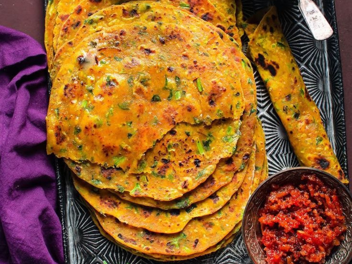 types of healthy roti missi roti khameeri roti rice flour roti makki ki ...