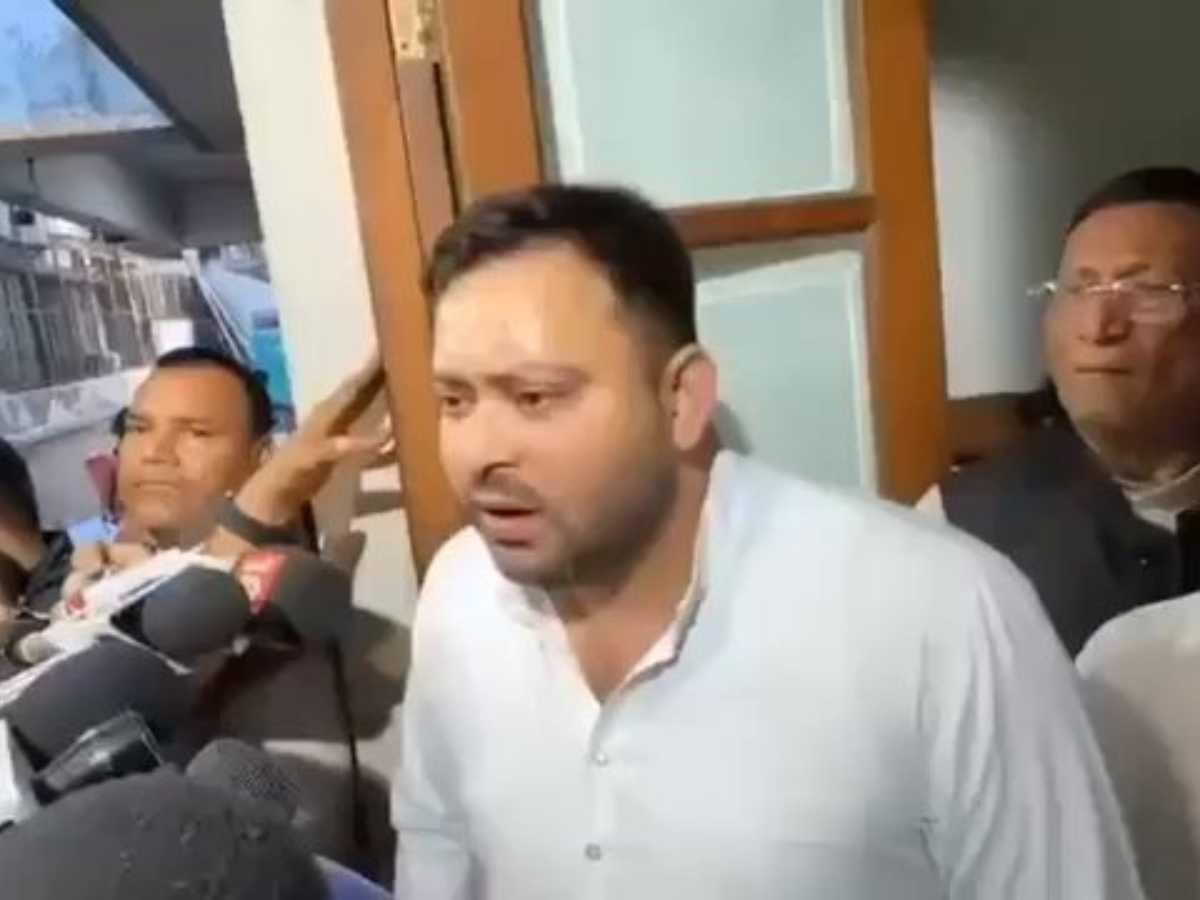 गोपाल खेमका के परिजनों से मिले तेजस्वी, बोले- जब राजधानी में हत्या हो रही तो बाकी बिहार का क्या हाल होगा? गोपाल खेमका के परिजनों से मिले तेजस्वी, बोले- जब राजधानी में हत्या हो रही तो बाकी बिहार का क्या हाल होगा?